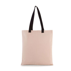 Eko torba płócienna z kolorowymi uchwytami KI0277