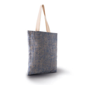 Eko miękka torba z barwionej przędzy jutowej KI0226