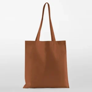 Klasyczna Płaska Eko Torba Na Zakupy z Bawełny Organicznej W161