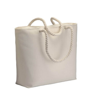 Plażowa Płócienna Duża Eko Torba z Recyklingu na Zamek Si23116_22