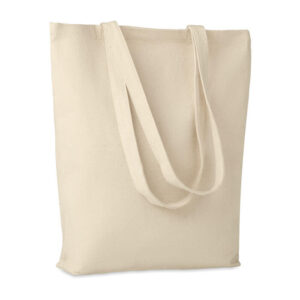 Eco Canvas Flat-Bottom Tote Bag MO6159