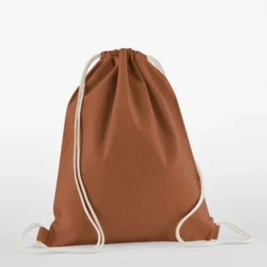 Sportowy Eko Worek / Plecak z Bawełny Organicznej W160