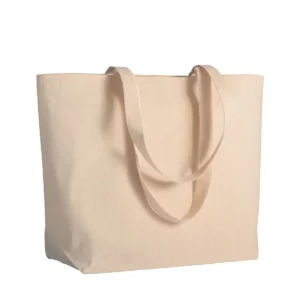 Canvas Shopping Bag with Gusset Si17113