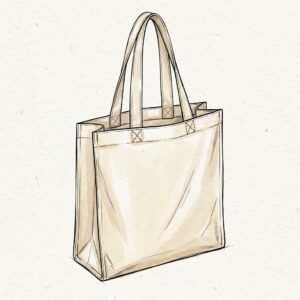 Torba Bawełniana z nadrukiem z DNEM i BOKAMI