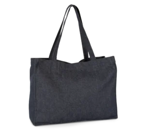 BaweŁniana-Torba-SHOPPER-z-Recyklingu-Denim-Look-KI5229